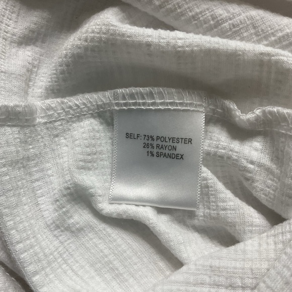 Jane and Delancey White Women's pullover Top L - Picture 7 of 10